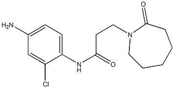 N-(4-amino-2-chlorophenyl)-3-(2-oxoazepan-1-yl)propanamide