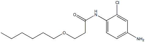 N-(4-amino-2-chlorophenyl)-3-(hexyloxy)propanamide