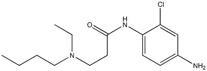 N-(4-amino-2-chlorophenyl)-3-[butyl(ethyl)amino]propanamide