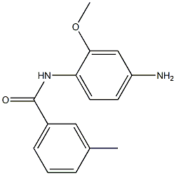 N-(4-amino-2-methoxyphenyl)-3-methylbenzamide Structure