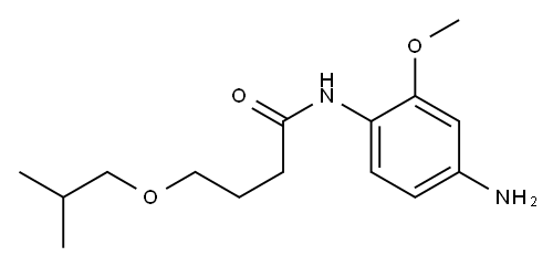N-(4-amino-2-methoxyphenyl)-4-(2-methylpropoxy)butanamide