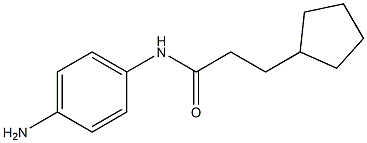 N-(4-aminophenyl)-3-cyclopentylpropanamide