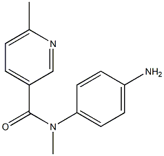 N-(4-aminophenyl)-N,6-dimethylpyridine-3-carboxamide Structure