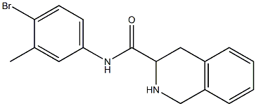  N-(4-bromo-3-methylphenyl)-1,2,3,4-tetrahydroisoquinoline-3-carboxamide