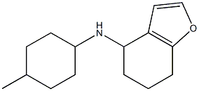 N-(4-methylcyclohexyl)-4,5,6,7-tetrahydro-1-benzofuran-4-amine Structure