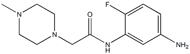 N-(5-amino-2-fluorophenyl)-2-(4-methylpiperazin-1-yl)acetamide