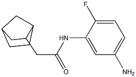 N-(5-amino-2-fluorophenyl)-2-{bicyclo[2.2.1]heptan-2-yl}acetamide