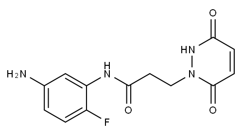 N-(5-amino-2-fluorophenyl)-3-(3,6-dioxo-3,6-dihydropyridazin-1(2H)-yl)propanamide