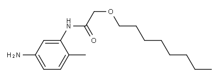 N-(5-amino-2-methylphenyl)-2-(octyloxy)acetamide