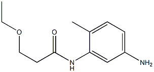 N-(5-amino-2-methylphenyl)-3-ethoxypropanamide Structure