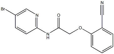  N-(5-bromopyridin-2-yl)-2-(2-cyanophenoxy)acetamide