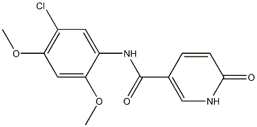 N-(5-chloro-2,4-dimethoxyphenyl)-6-oxo-1,6-dihydropyridine-3-carboxamide