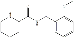 N-[(2-methoxyphenyl)methyl]piperidine-2-carboxamide Structure