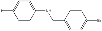  N-[(4-bromophenyl)methyl]-4-iodoaniline