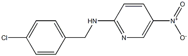N-[(4-chlorophenyl)methyl]-5-nitropyridin-2-amine Structure