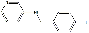 N-[(4-fluorophenyl)methyl]pyridin-3-amine Struktur