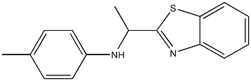 N-[1-(1,3-benzothiazol-2-yl)ethyl]-4-methylaniline