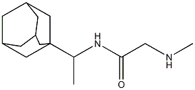 N-[1-(1-adamantyl)ethyl]-2-(methylamino)acetamide Structure