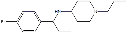  N-[1-(4-bromophenyl)propyl]-1-propylpiperidin-4-amine