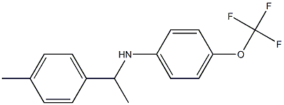  N-[1-(4-methylphenyl)ethyl]-4-(trifluoromethoxy)aniline