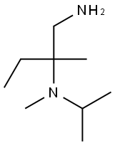 N-[1-(aminomethyl)-1-methylpropyl]-N-isopropyl-N-methylamine Struktur