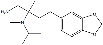 N-[1-(aminomethyl)-3-(1,3-benzodioxol-5-yl)-1-methylpropyl]-N-isopropyl-N-methylamine