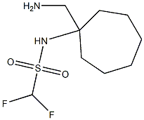 N-[1-(aminomethyl)cycloheptyl]difluoromethanesulfonamide