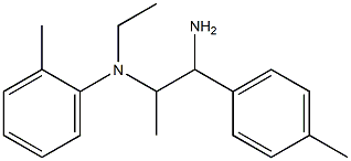 N-[1-amino-1-(4-methylphenyl)propan-2-yl]-N-ethyl-2-methylaniline|