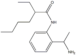 N-[2-(1-aminoethyl)phenyl]-2-ethylhexanamide