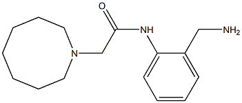 N-[2-(aminomethyl)phenyl]-2-(azocan-1-yl)acetamide