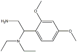  N-[2-amino-1-(2,4-dimethoxyphenyl)ethyl]-N,N-diethylamine