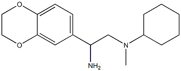 N-[2-amino-2-(2,3-dihydro-1,4-benzodioxin-6-yl)ethyl]-N-cyclohexyl-N-methylamine