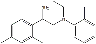 N-[2-amino-2-(2,4-dimethylphenyl)ethyl]-N-ethyl-2-methylaniline
