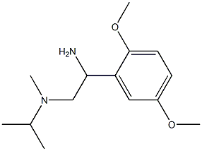 N-[2-amino-2-(2,5-dimethoxyphenyl)ethyl]-N-isopropyl-N-methylamine
