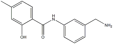 N-[3-(aminomethyl)phenyl]-2-hydroxy-4-methylbenzamide