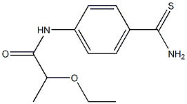 N-[4-(aminocarbonothioyl)phenyl]-2-ethoxypropanamide
