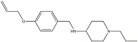  N-{[4-(prop-2-en-1-yloxy)phenyl]methyl}-1-propylpiperidin-4-amine