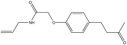 N-allyl-2-[4-(3-oxobutyl)phenoxy]acetamide