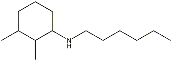  N-hexyl-2,3-dimethylcyclohexan-1-amine