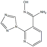  N'-hydroxy-2-(1H-1,2,4-triazol-1-yl)pyridine-3-carboximidamide