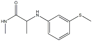  N-methyl-2-{[3-(methylsulfanyl)phenyl]amino}propanamide