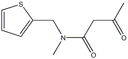  N-methyl-3-oxo-N-(thiophen-2-ylmethyl)butanamide