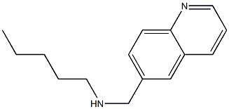 pentyl(quinolin-6-ylmethyl)amine