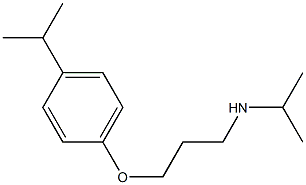  propan-2-yl({3-[4-(propan-2-yl)phenoxy]propyl})amine