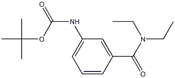 tert-butyl 3-[(diethylamino)carbonyl]phenylcarbamate