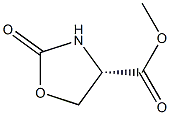 (S)-4-Carbomethoxyoxazolidin-2-one Struktur