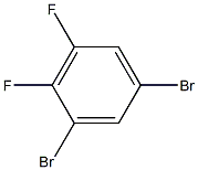1,5-Dibromo-2,3-difluorobenzene Structure