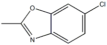2-Methyl-6-chlorobenzoxazole 结构式