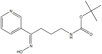  (4-Hydroxyimino-4-pyridin-3-yl-butyl)-carbamic acid tert-butyl ester
