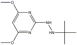 2-(2-tert-butylhydrazino)-4,6-dimethoxypyrimidine